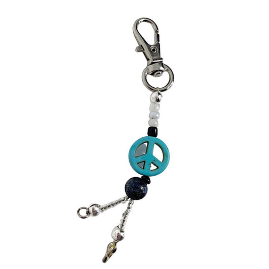 Breathbeads Beaded Keychain Clip (Mala not included)