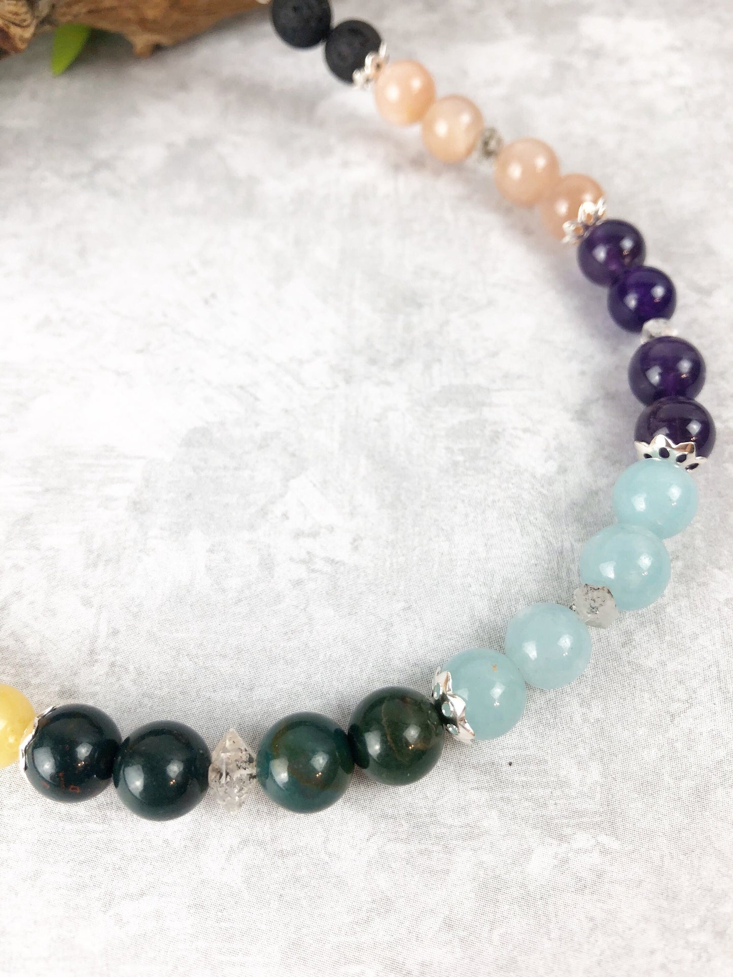 The Protector Crystal Breathbeads Mala