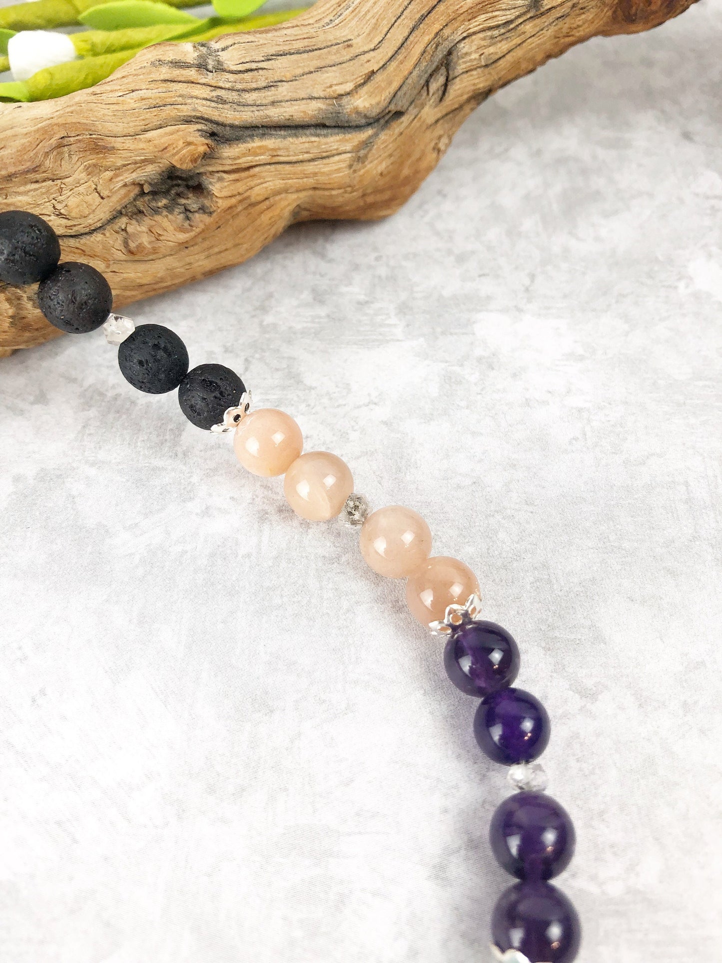 The Protector Crystal Breathbeads Mala