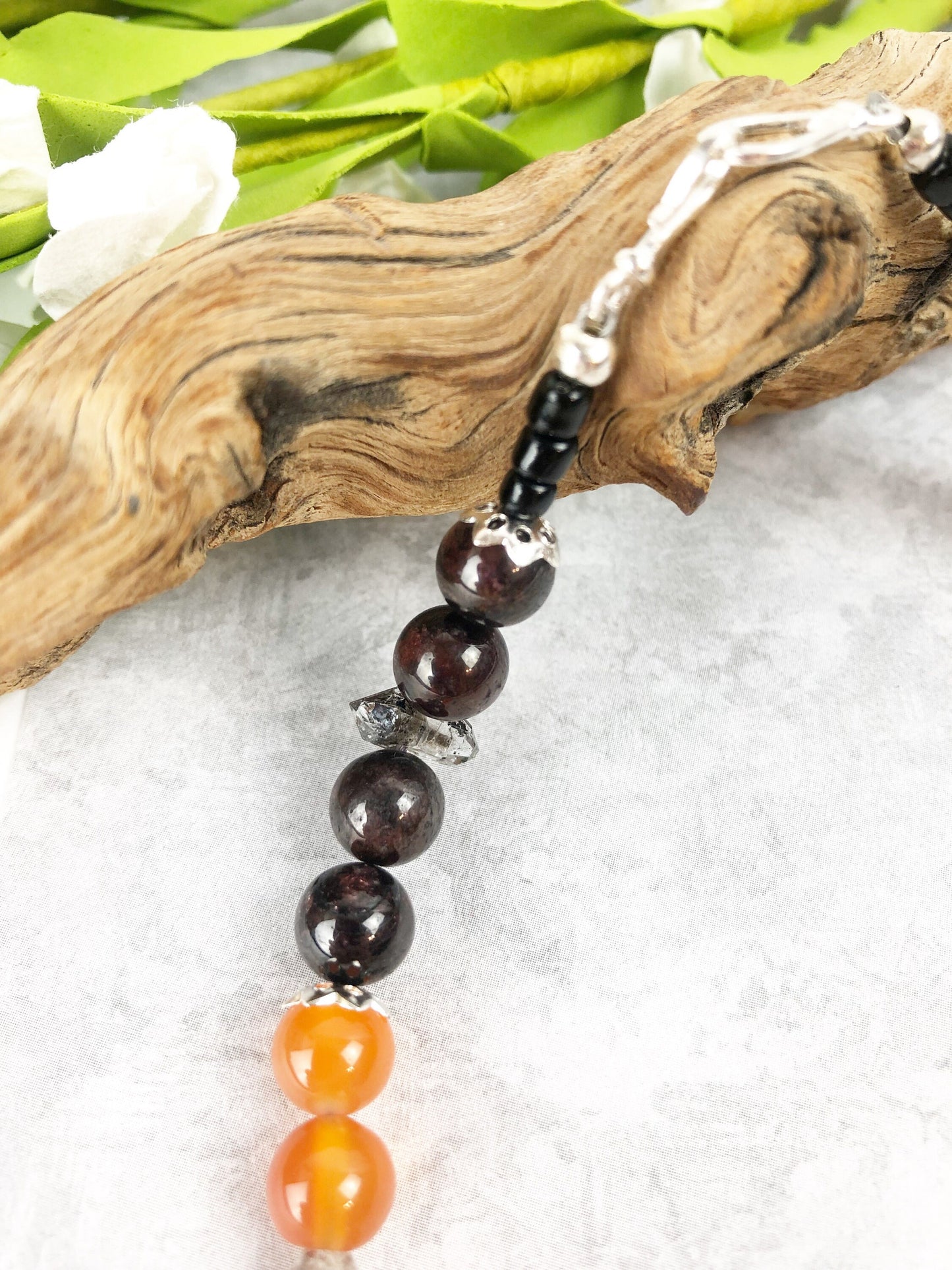 The Protector Crystal Breathbeads Mala