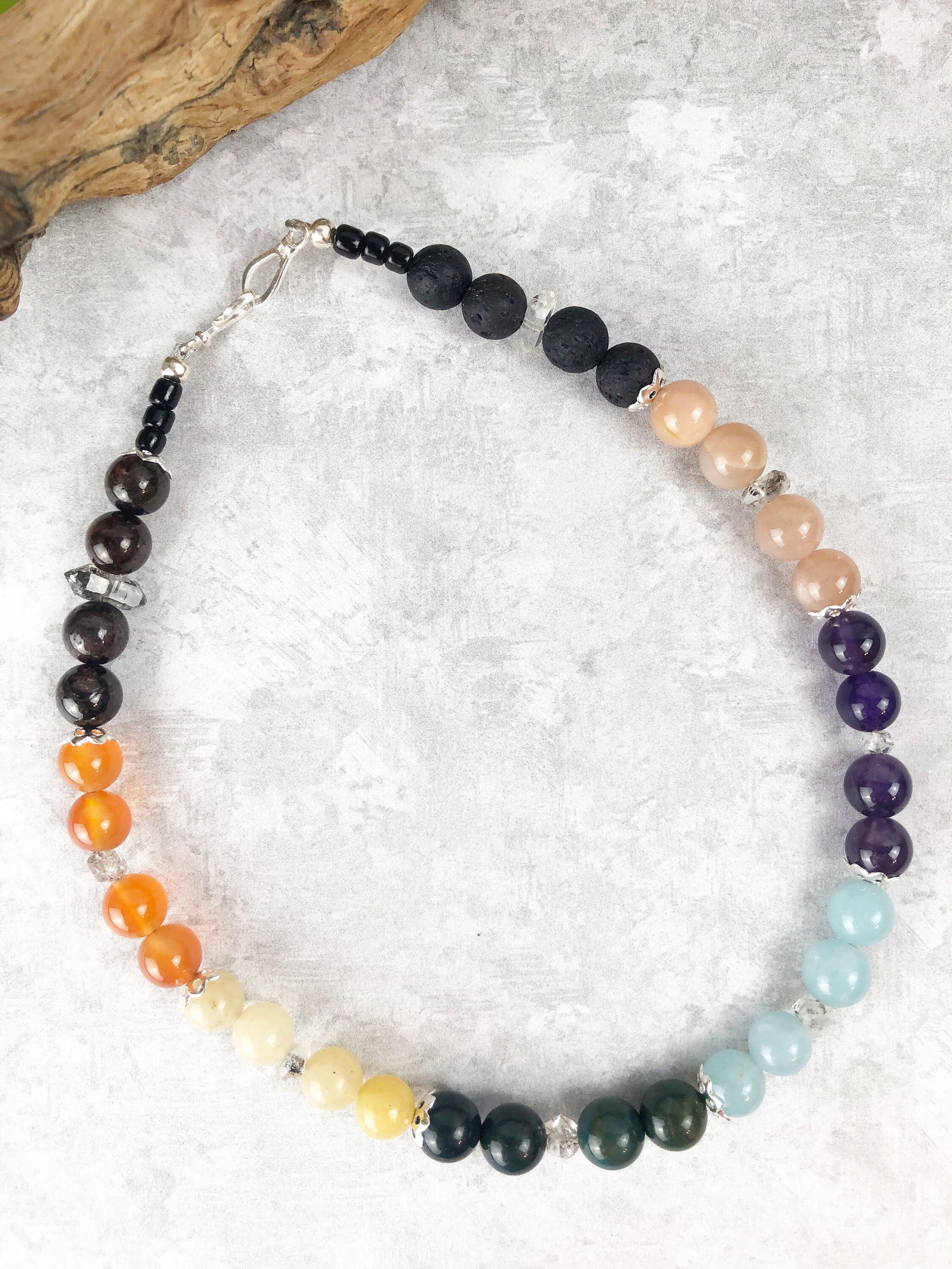 The Protector Crystal Breathbeads Mala