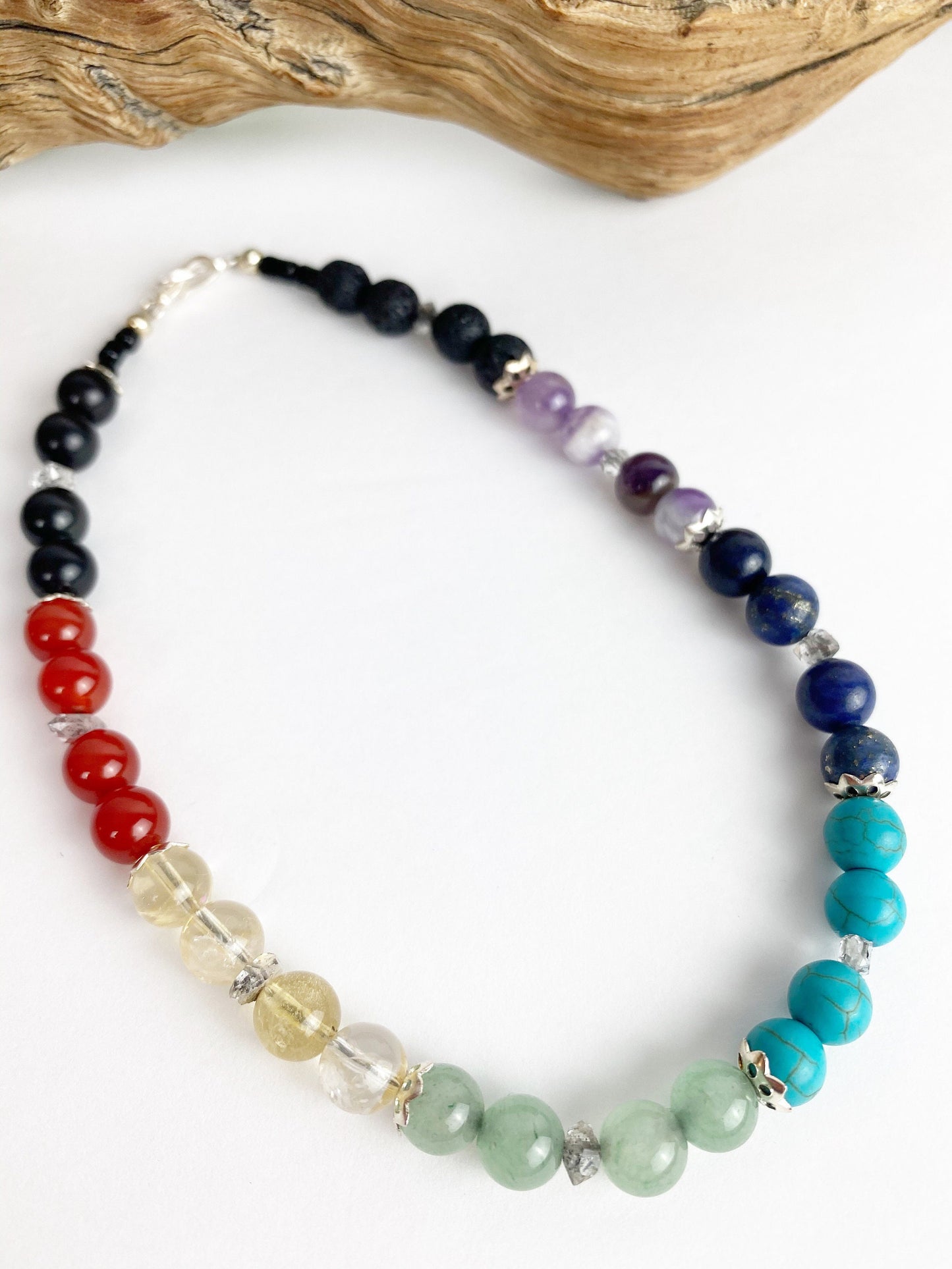 Open the Heart Crystal Mala Breathbeads Meditation Mala