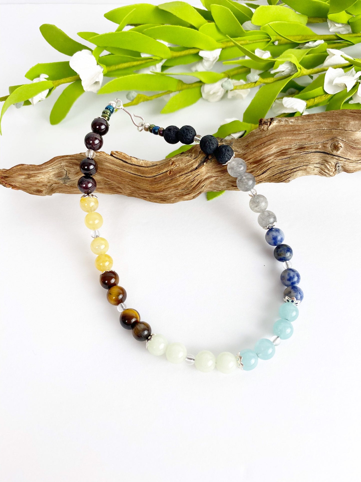 Positivity Crystal Chakra Breathbeads Breathwork Mala