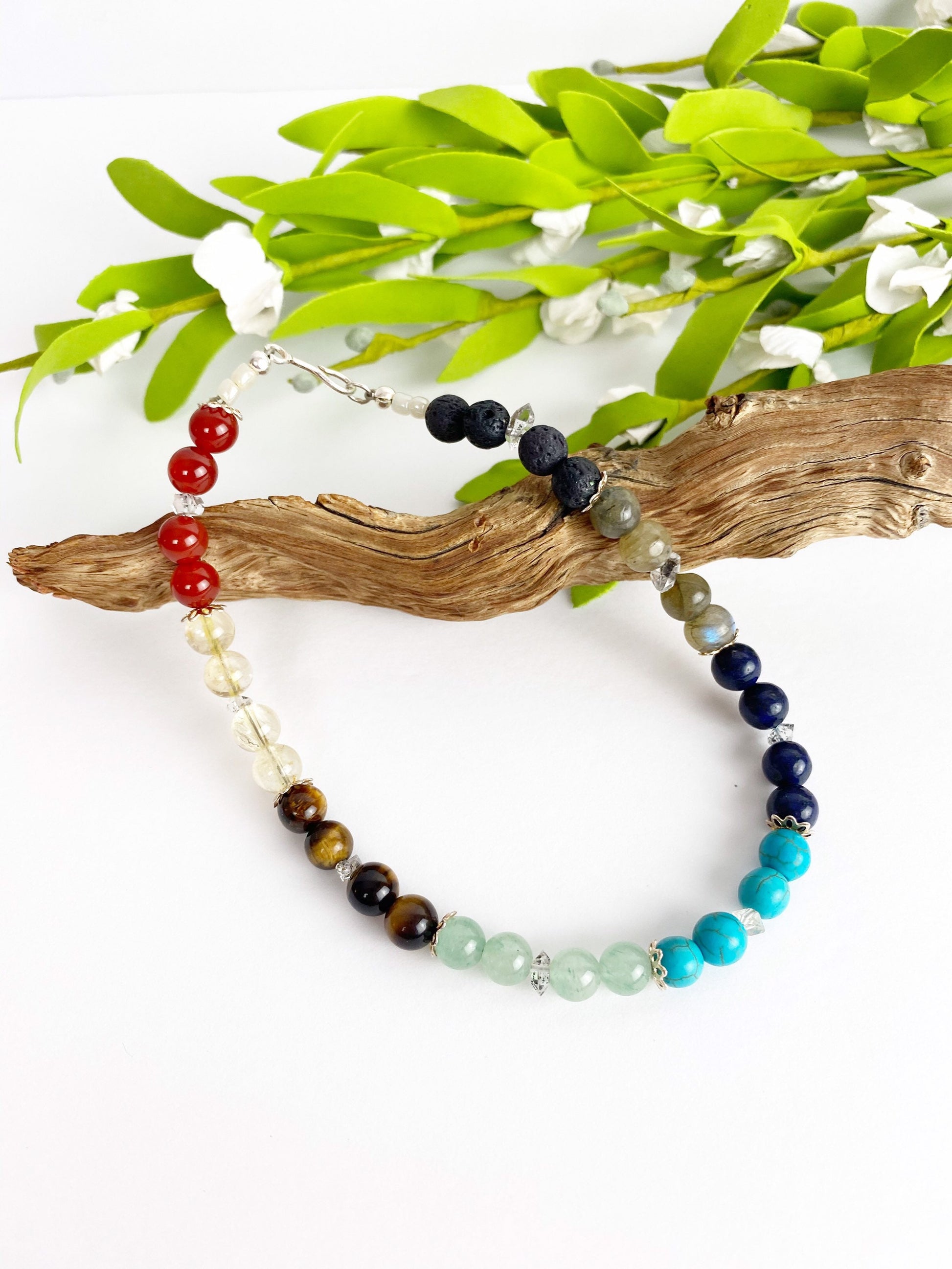 Self-Love Crystal Chakra Meditation Breathbeads Mala