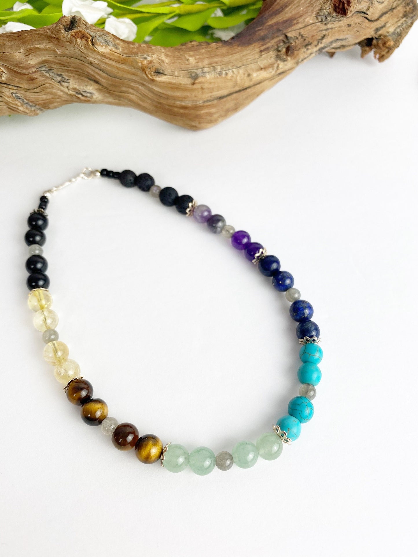 Patience and Stillness Crystal Breathbeads Meditation Mala