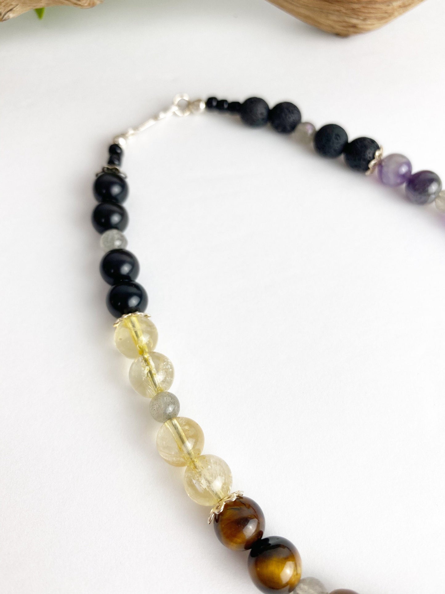 Patience and Stillness Crystal Breathbeads Meditation Mala