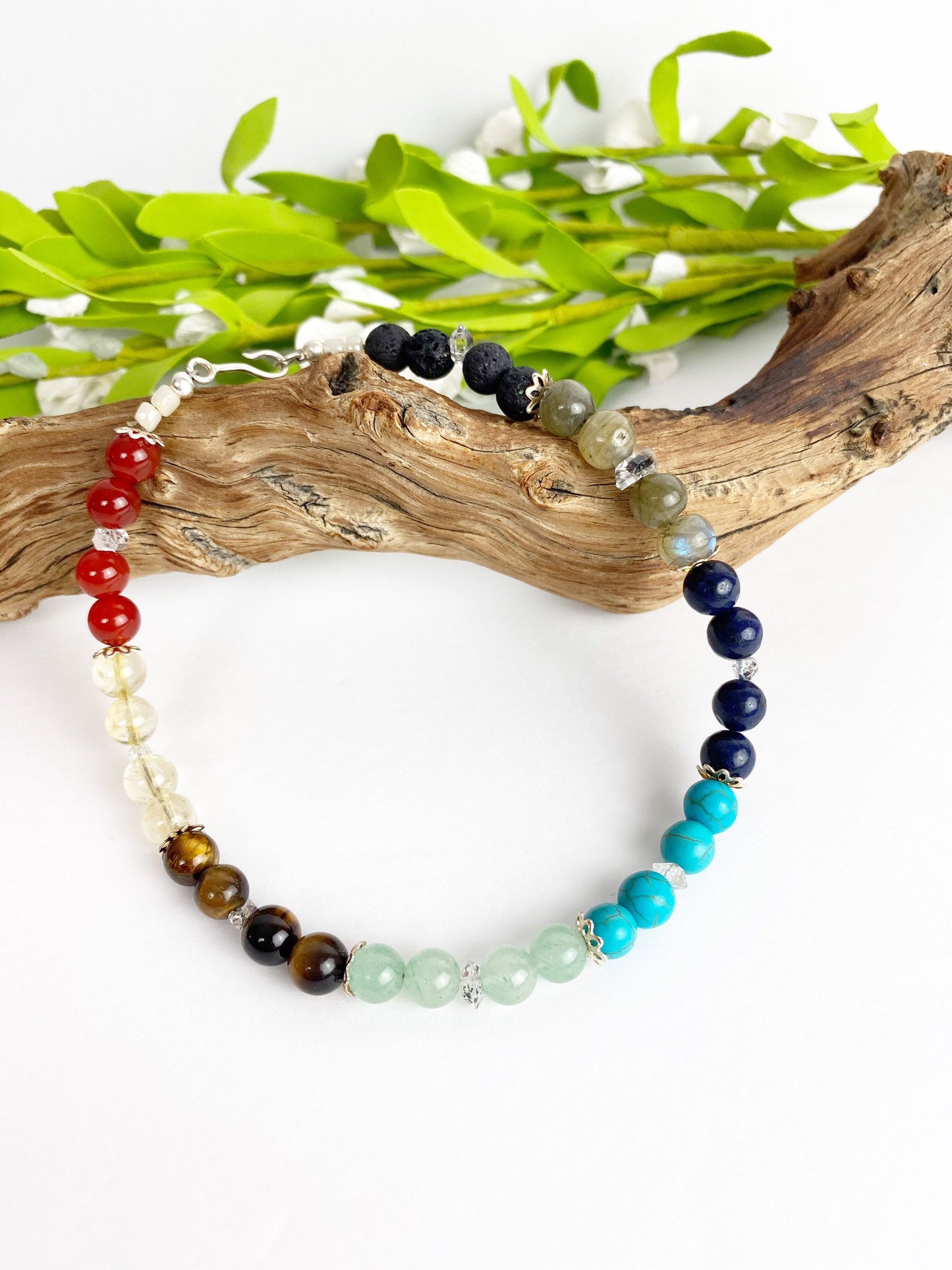 Self-Love Crystal Chakra Meditation Breathbeads Mala