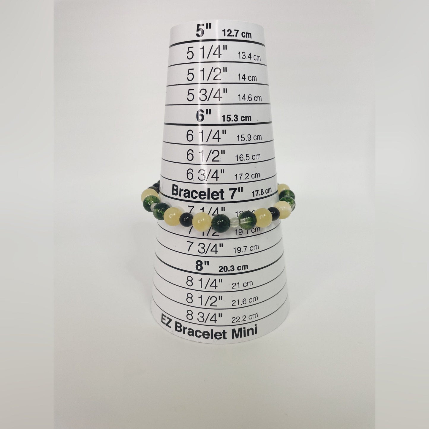 Life’s Purpose Crystal Gemstone Breathbeads Bracelet with Peridot, Yellow Jade, New Jade, and Gold Obsidian. Sterling Silver Clasp