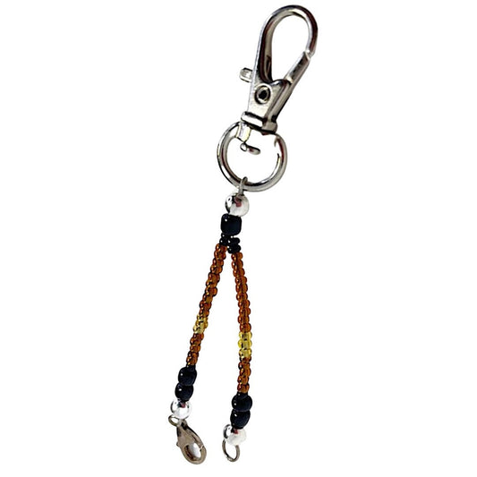 Breathbeads Beaded Keychain Clip  (Mala not included)